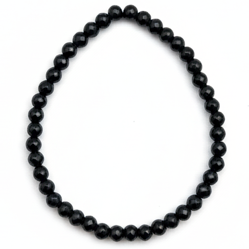 Black Agate Handmade Bracelet