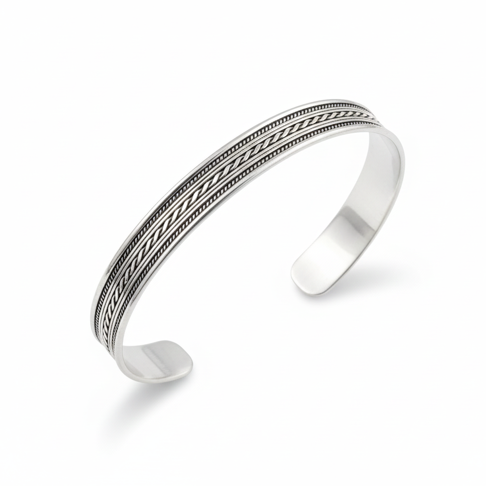 The Florentine Braid Cuff