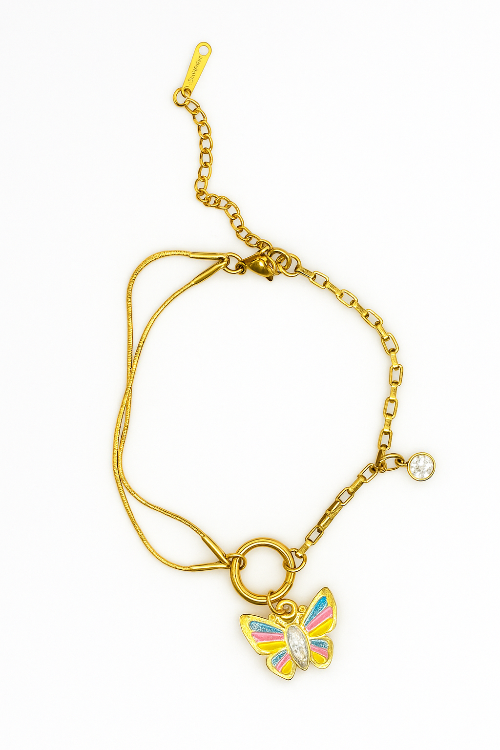 Multi-Chain Butterfly Bracelet