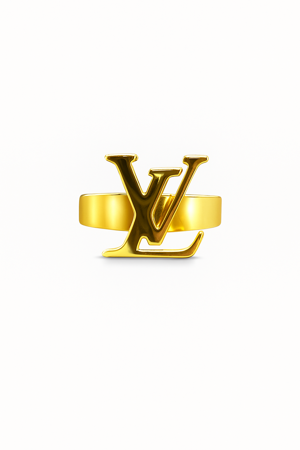 Luxury Logo LV Ring